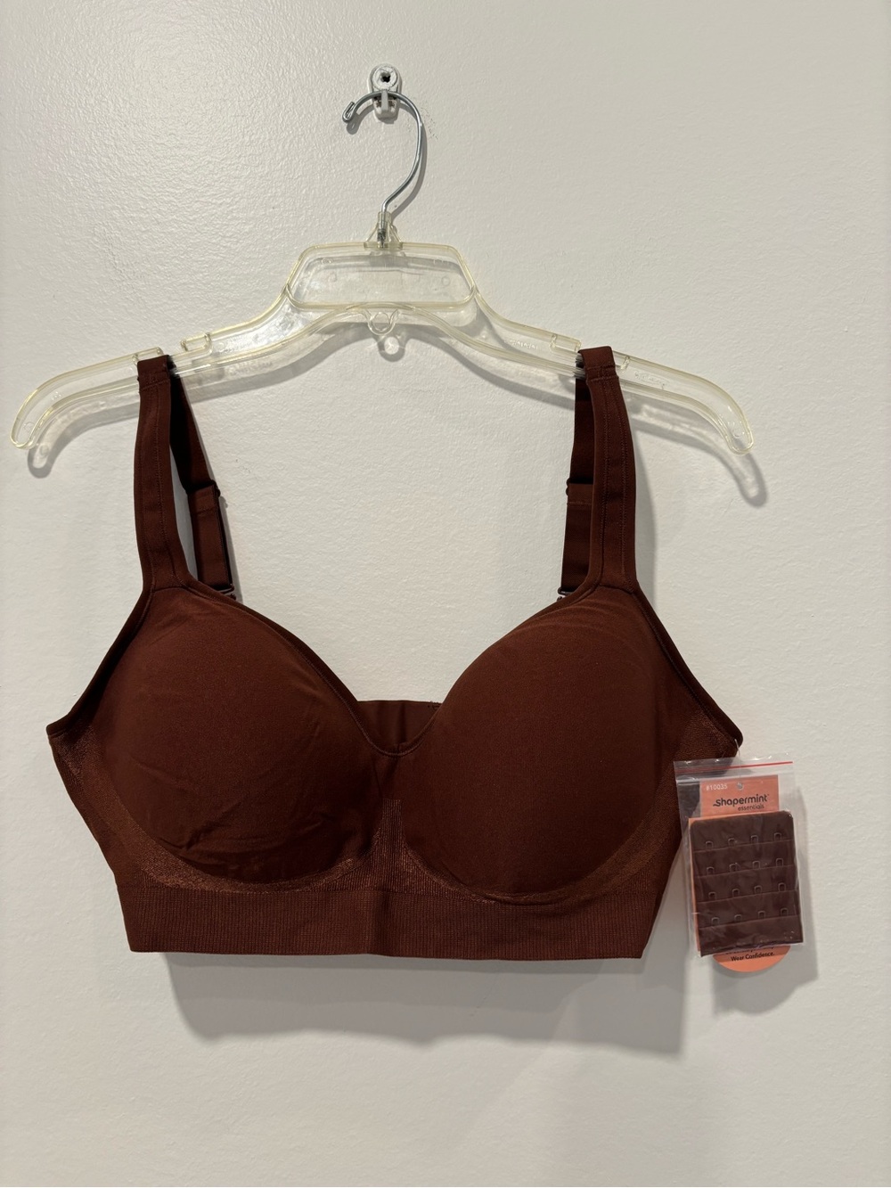 Shapermint essentials Wireless Bra - Dark Brown